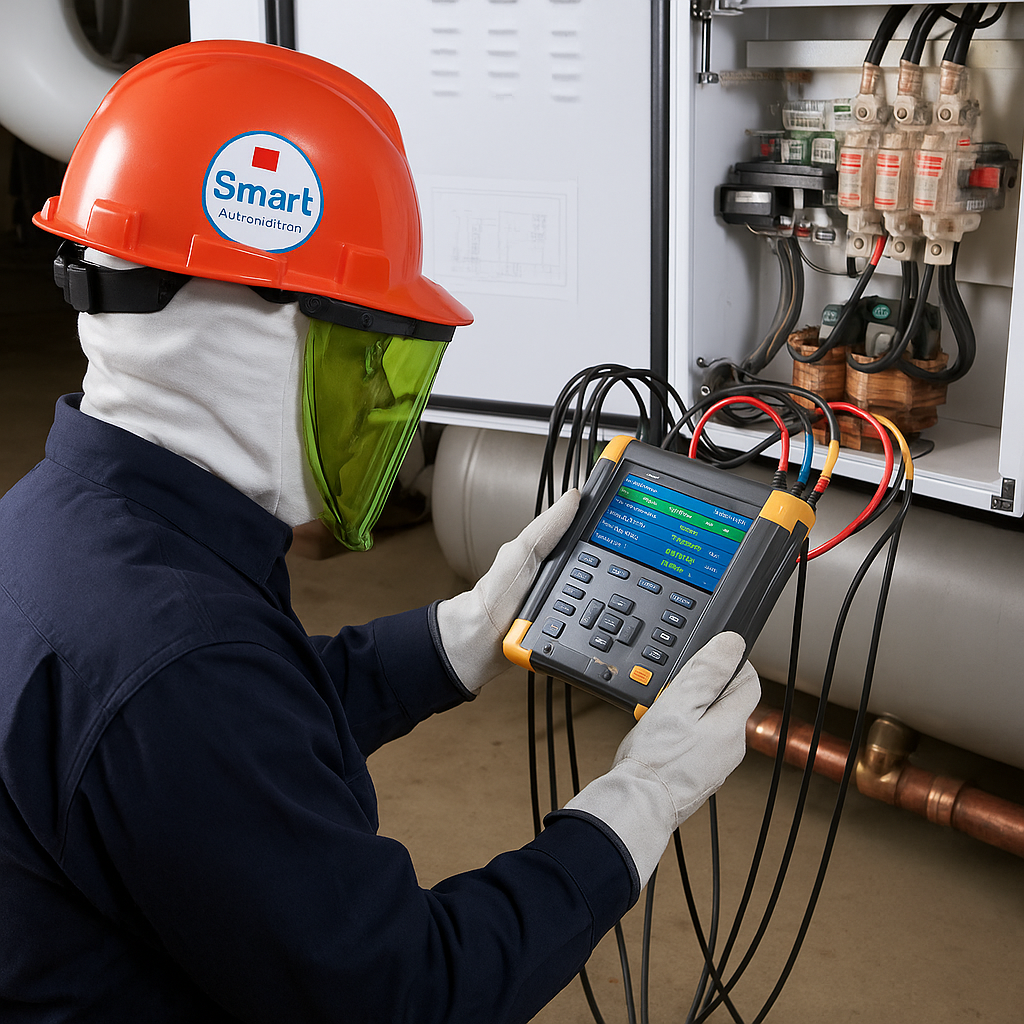 Calidad de Energía en funcionamiento