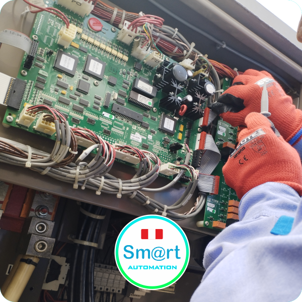 Reparación de tarjetas electrónicas en funcionamiento